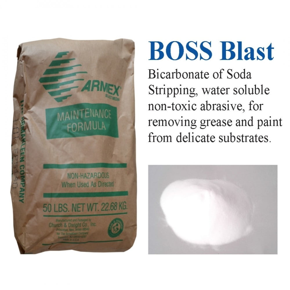 Abrasive Bicarbonate Soda Strip Blast Media - Aqua Miser
